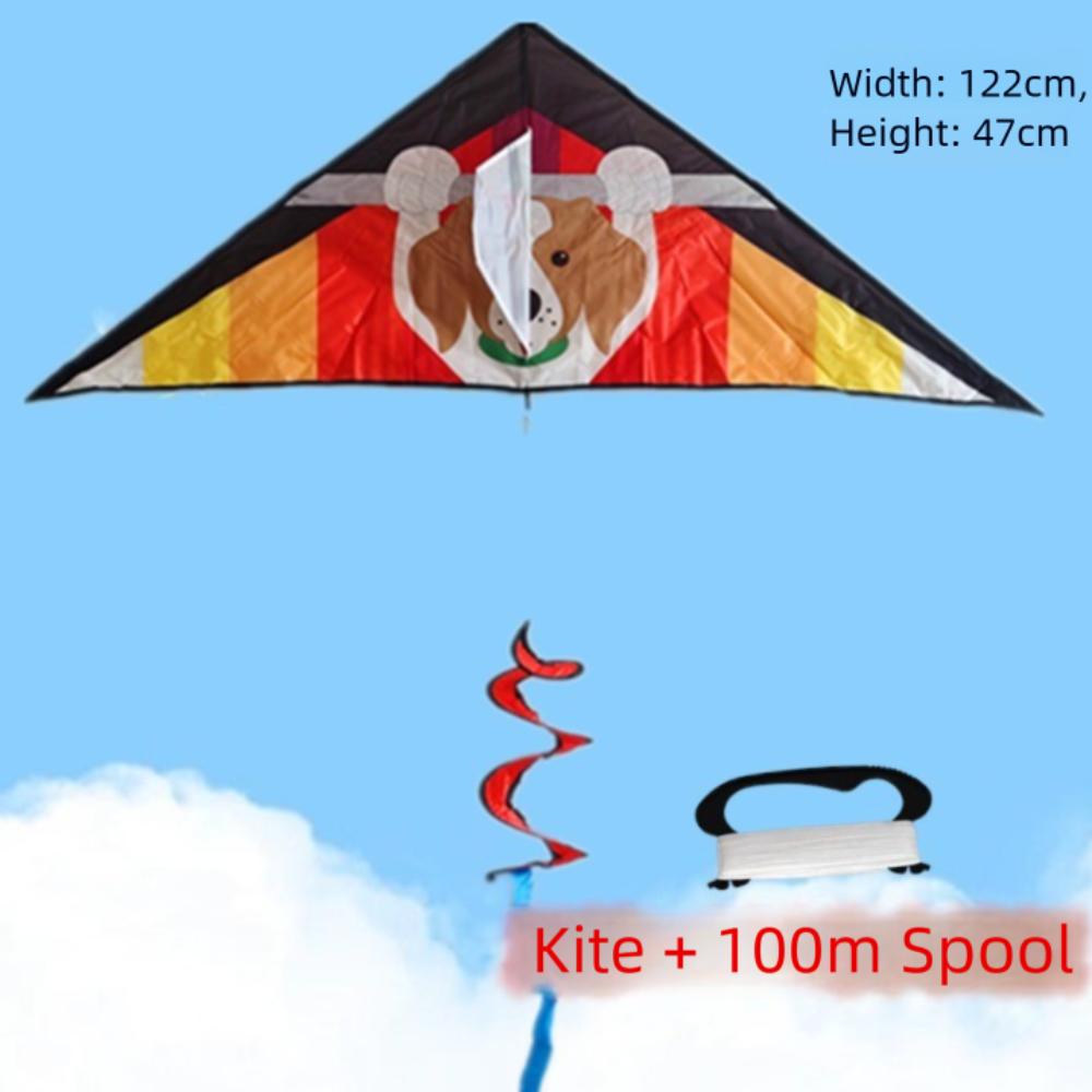 Good Flying Children's Kite 1.22m Outdoor Flying Toy New Large Beach Delta Kites  Fun Sports