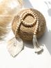 Wood Bead Rope Macrame Leaf Wall Hanging Home Decor Rustic Tassel Wall Decor Handmade Room Ornament Boho Home Decoration Gift