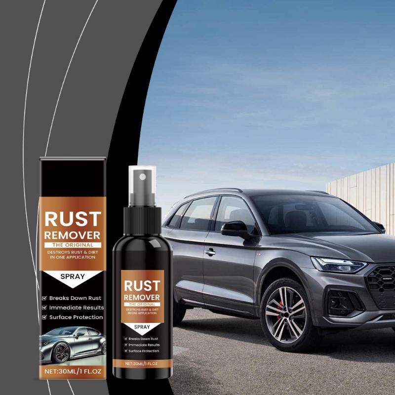 Quick Dry Rust Neutralizer Sprayer for Car Frames Exhaust Pipes Tools Automotive Use Safe On Paint and Metal Surfaces