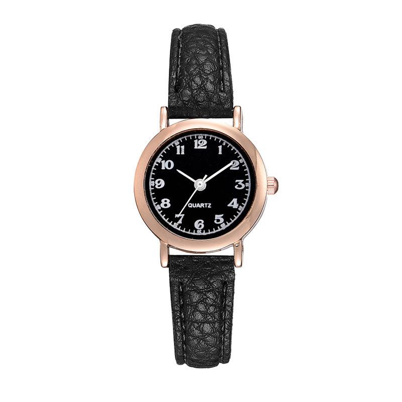 ins super fire academy style watch female thin belt small dial student exam, simple temperament literary belt small