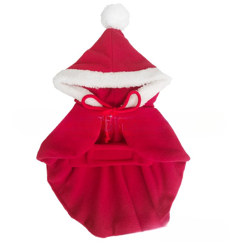 Pet Cat Christmas Reindeer Cape Autumn and Winter Dog Christmas Clothes Transform Into A Shawl