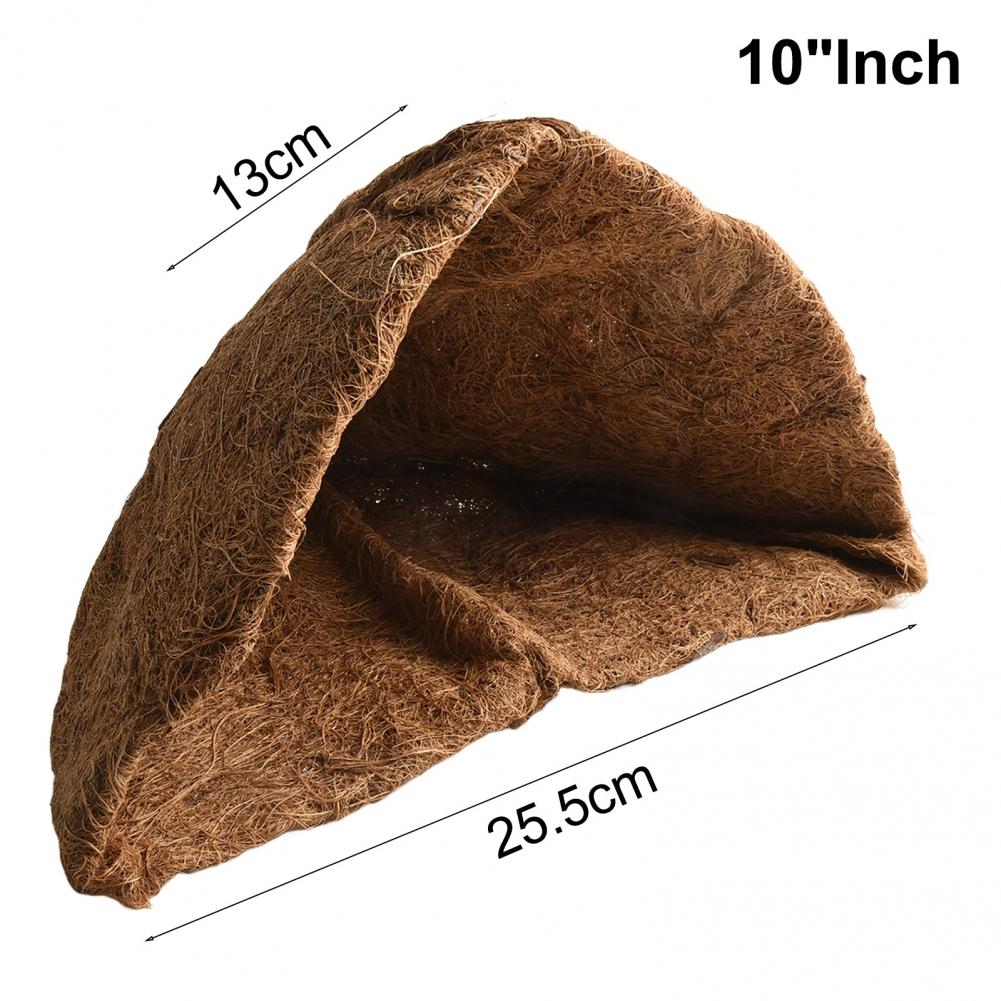 Kokospalmenmatte Blumenkorb Blumentopf Gartenarbeit Hängend