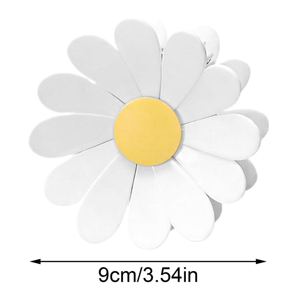 Magnetic Daisy Detachable Sealing Clip Kitchen Refrigerator Sticker Snack Bag Sealing Clip for Food Storage Sealing Clips