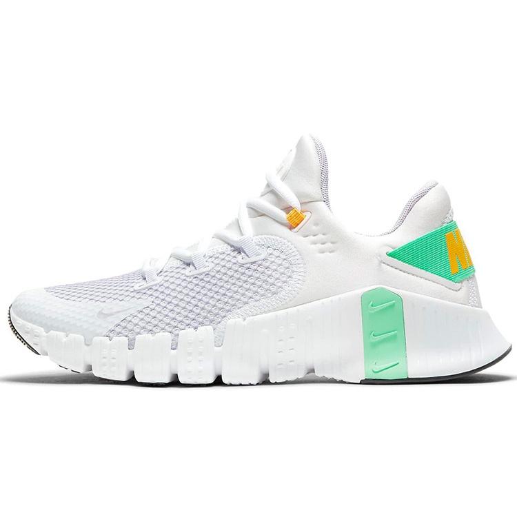 (WMNS) Nike Free Metcon 4 White Green Glow Women s CZ0596-135 EU 36