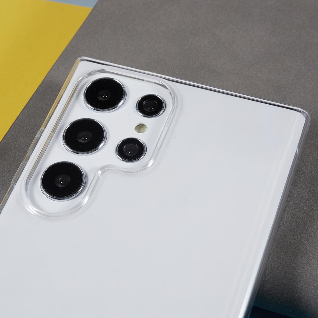 For Samsung Galaxy S24 Ultra Case Hard PC Slim Transparent Phone Cover