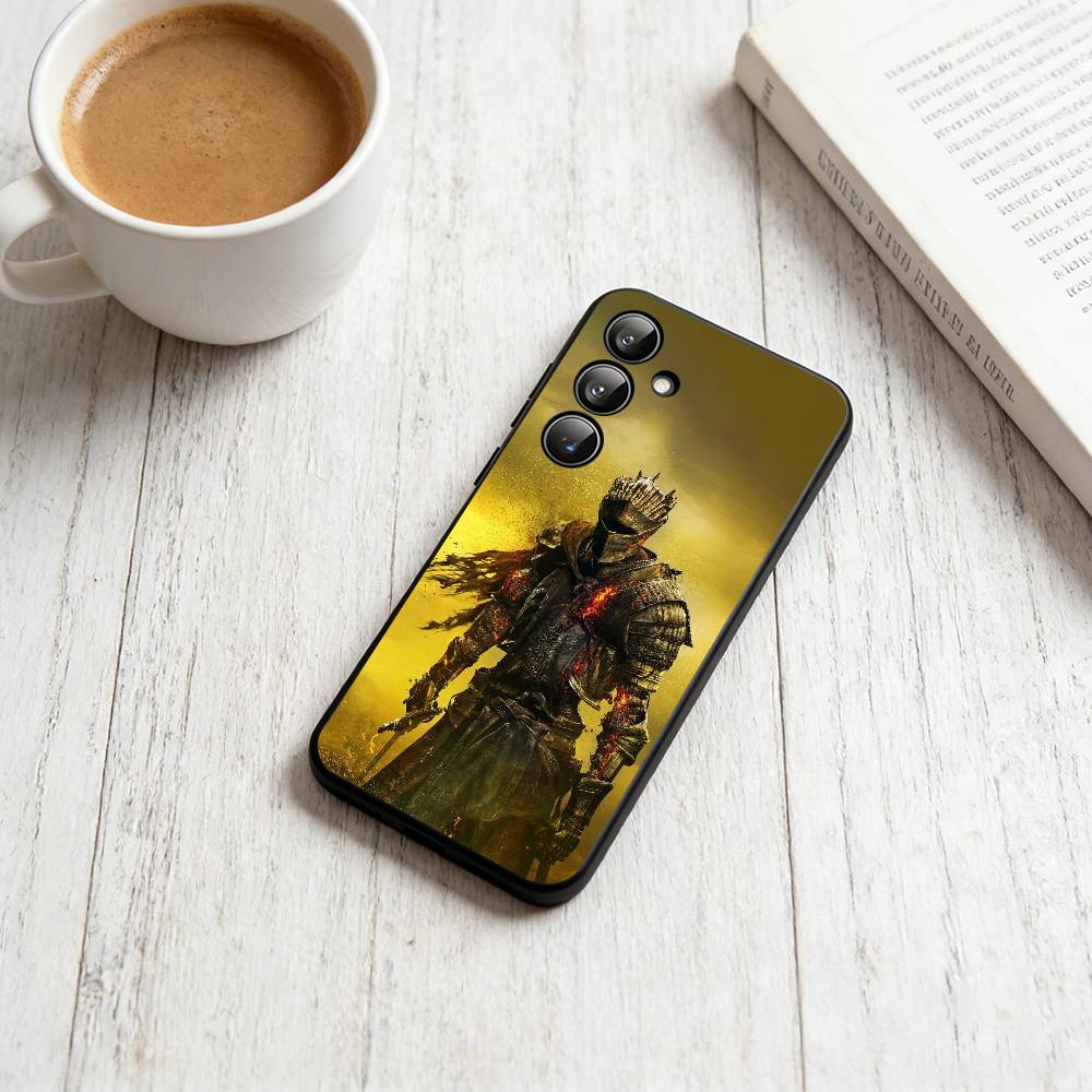 D-Dark S-Souls  Phone Case Black Silicone Soft For Samsung Galaxy A73,A72,A71,A70,A53,A52,A51