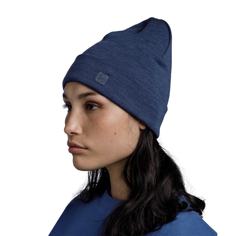 Beopeu Merino Heavyweight Beanie Indigo