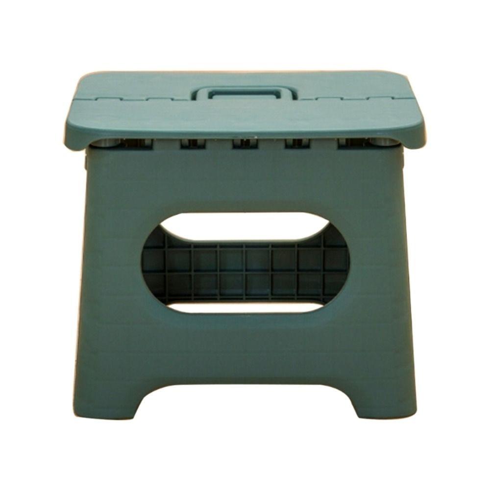 Foldable Portable Folding Stool Plastic Outdoor Camping Stool Leisure Fishing Chair  for Home Use