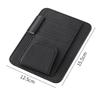 Car Sun Visor Storage Supplies Sorting Clip Bill Bank Card ID Card Glasses Change Pen Storage Bag Leather Universal Accessories