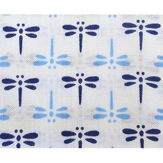 Miyamoto Towel Komon Tenugui Aotombo 3390cm 33042 ( 2)