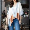 ZANZEA Womens Casual Batwing Sleeve Loose Cardigan Cover Up Blouse