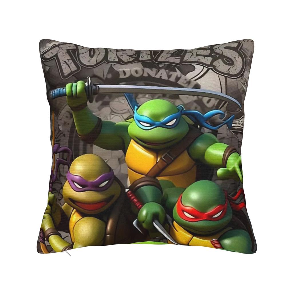 TT-eenage M-Mutant Ninja Turtles Pillow Case  Morden Pillow Cover Design Pillowcases For Sofa Bedroom Home Decor