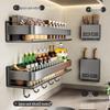 Drill-Free Kitchen Wall Storage Shelf