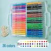 Creative Art Box: Oil Pastels, Watercolors, Markers for Kindergarten & Graffiti