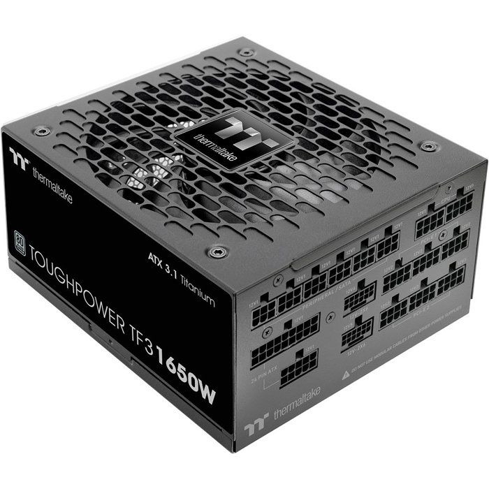 THERMALTAKE - Toughpower TF3 1650W - Alimentation PC - 80Plus Titanium - Modulaire - 1650 W - Noir