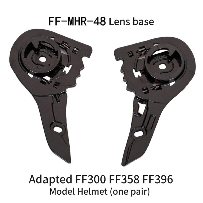 Easy Installation Face Shield Visors Base Replacement Motorcycle Helmets Visors Base Plate for FF300 FF358 FF396 FF385