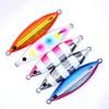 2026 AOCLU Slow Metal Jig 40g Hard Bait Sinking Stick Fishing Lure UV Luminous Strong Inshore Boat Beach Rock Blade