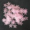 100 ks/sada hvězd svítící samolepky na zeď Svítící ve tmě Pro děti Samolepky na dekorace do dětského pokoje Barevná hvězda Home DIY Decor Mural