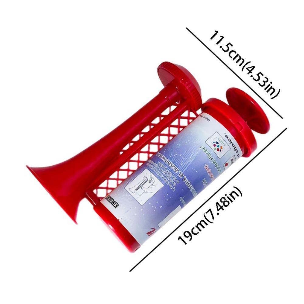 

Removable Air Pump Horn 120dB Loud Warning Air Horn Portable Alarm Portable Air Horn Boat Signal красный