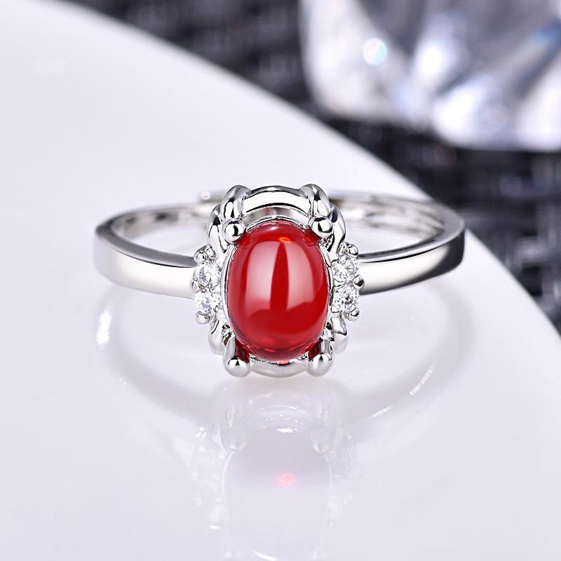 Lindon Classic Copper Alloy Zircon Ring Ladies Jewelry Wedding Promise Party Gift