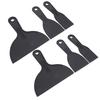 6PCS Paint Scraper Tools Plastic 2 3 6 Inch Wall Putty Scraper Spreader Tool for Drywall Repair Painting Patching