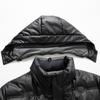 Autumn and Winter Medium and Long White Duck Down Warm and Thickened Down Youth Jacket