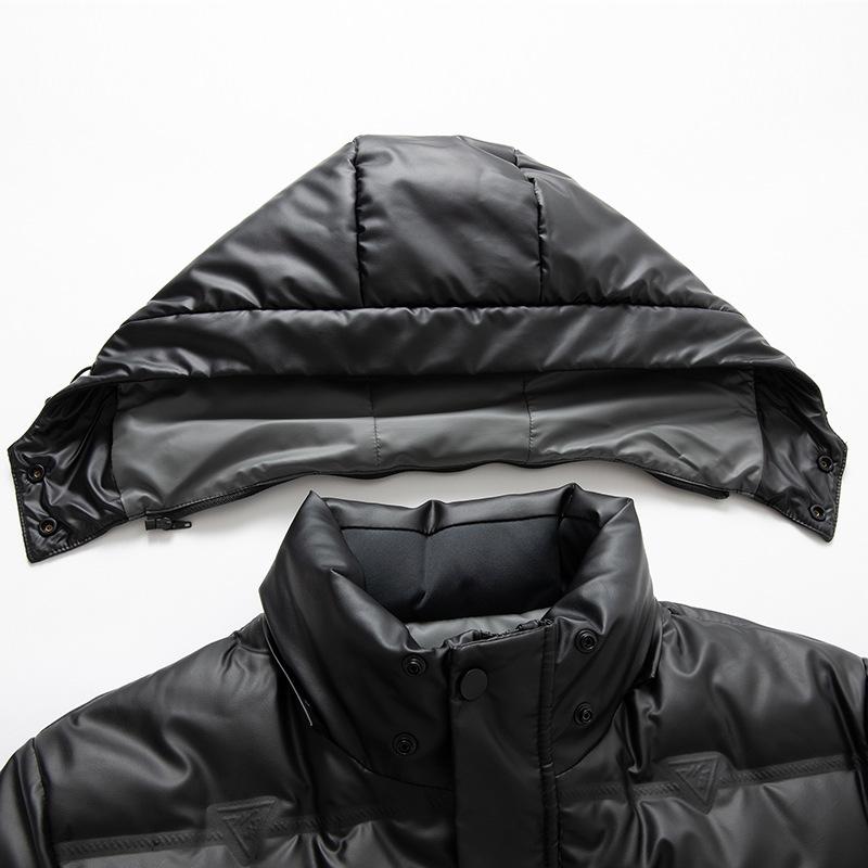 Autumn and Winter Medium and Long White Duck Down Warm and Thickened Down Youth Jacket