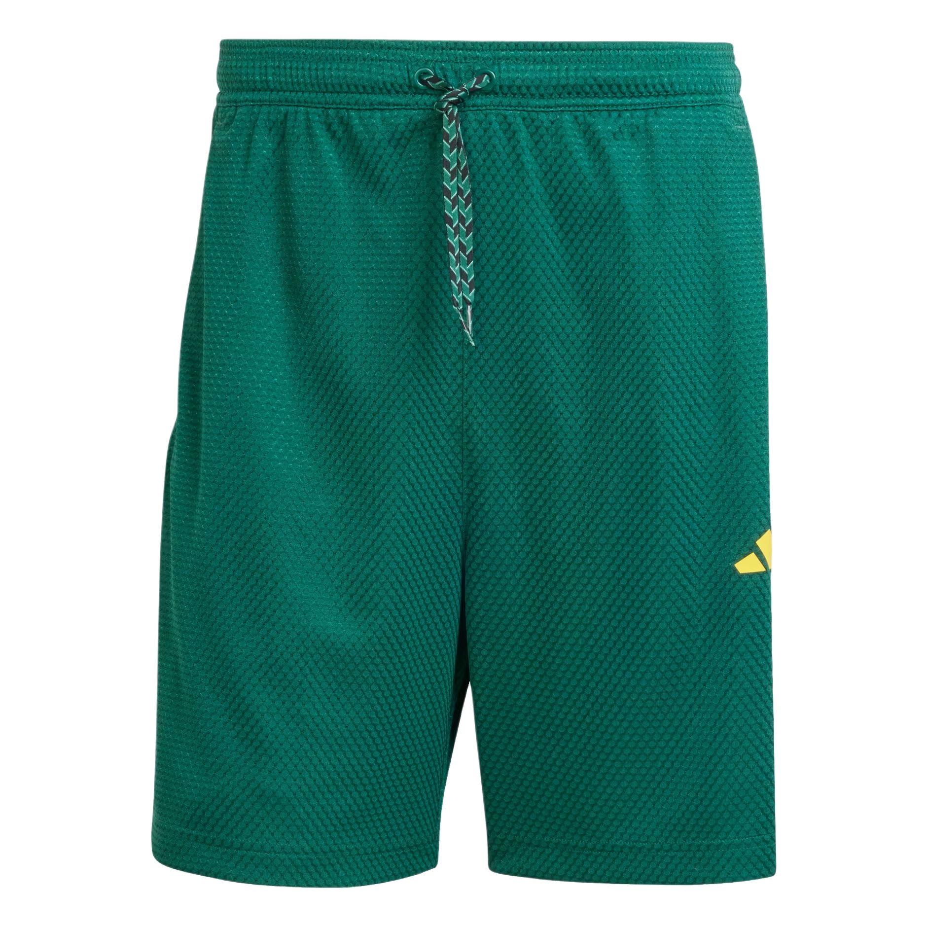 Adidas Tiro Nations Pack Comfortable Simple Versatile Lace-Up Casual Shorts Unisex shorts Academy-Green Bold-Gold Blanch-Green JC8063 L