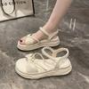 Fashion Pearl Outdoor Sandals for Women Comfort 2025 Trending Woman Shoes New Breathable Fashion Sandal Vintage Summer Sale Trend Shoe