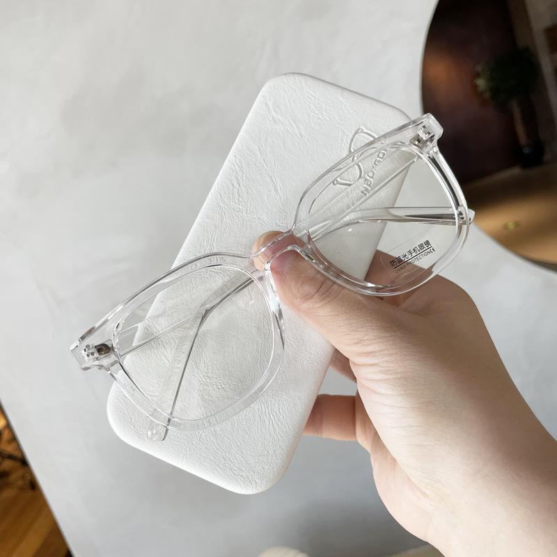 3Pcs Anti-Blue Light Glasses For Women With Regular Eyeglass Frame Finished Retro Flat Light Frame