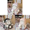 Spring New Student Backpack With Color Block Design And Nylon Material For School Use