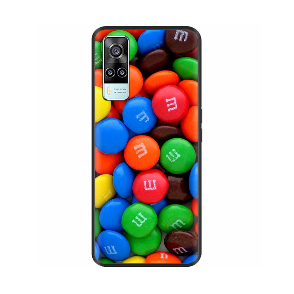 Für Vivo Y33 V2057 Hülle Silikon Weiches TPU Handy Rückabdeckung für Vivo Y33 4G Hülle für vivoY33 Y 33 2021 Coque Fundas Para Bumper