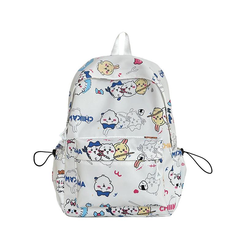 Schoolbag junior high school student backpack Japanese cartoon cute backpack large capacity travel schoolbag junior high school