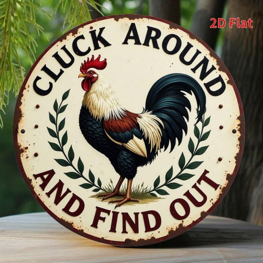 1pc Vintage Funny Metal Tin Sign Wall Art for Home Bar Cafe Garage Decor