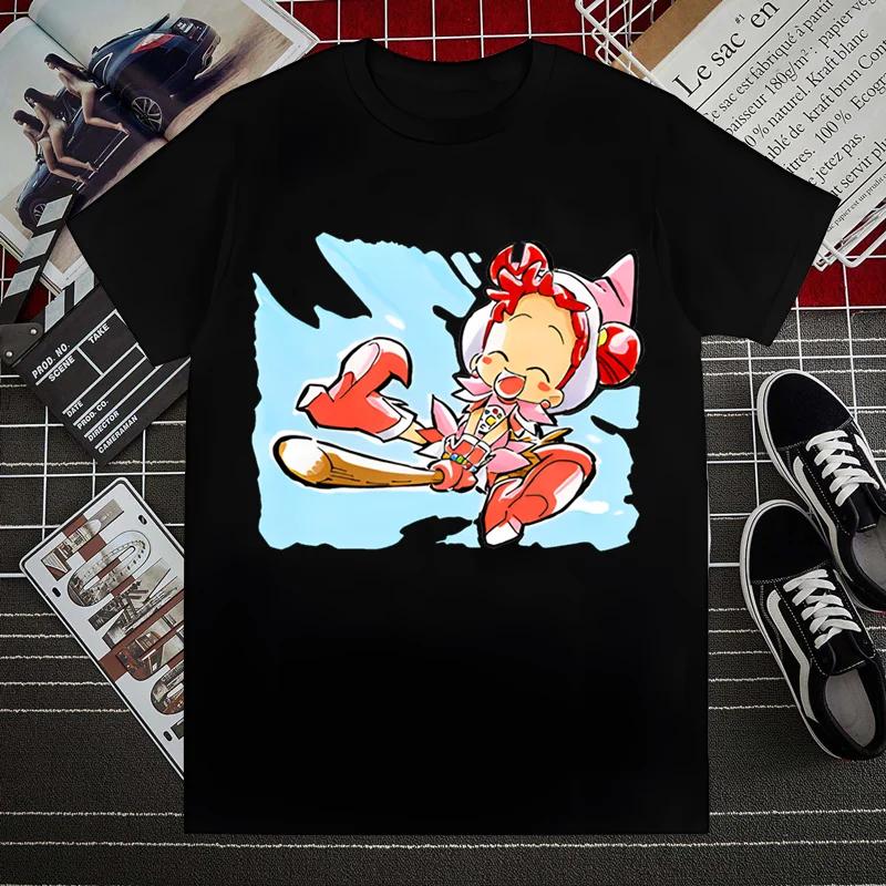 Ojamajo Doremi Magical Summer Fashion Shirt Graphic T Shirt Men Tops Base O-neck Tees Funny Girls Tshirt