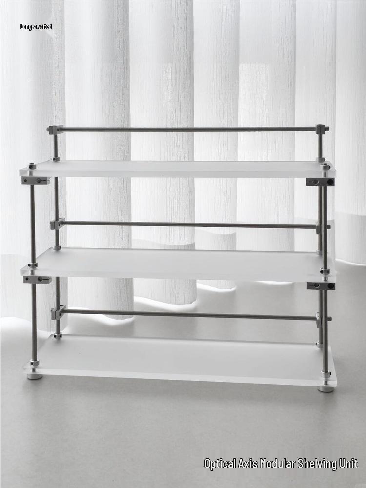 

Acrylic Light Coffee & Tea Cup Holder Rack Display & Filter Stand Two layers
