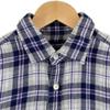 URBAN RESEARCH check Long sleeve shirt purple mens M used