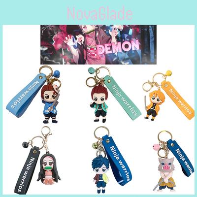 Anime Demon Slayer Keychain Featuring Cute Figures For Unique Style And Fun Accessories**