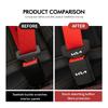 Suede Car Seat Belt Buckle Clip Protective Anti-Scratch Cover For KIA K5 K2 Optima Soul Spectra Niro Cadenza Sephia Carens yzck10
