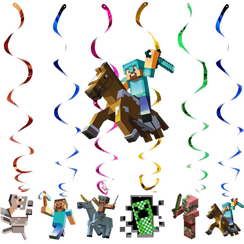 Durable Pixel Wars Party Supplies Set For Exciting Halloween Decorations