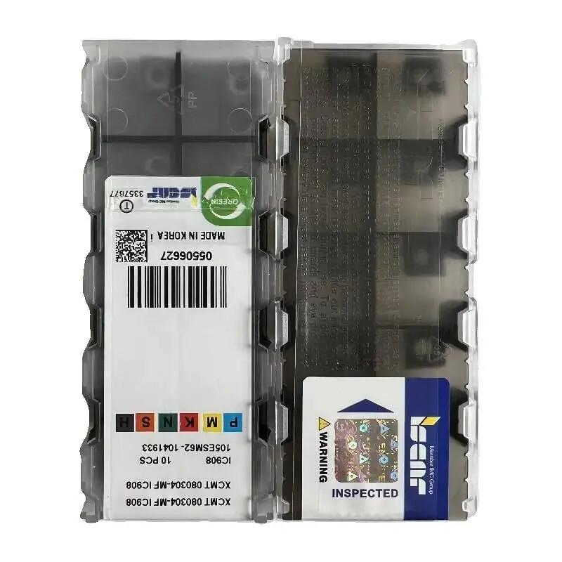 XCMT080304-MF IC908 /Industrial Indexable Carbide Inserts 10 Pcs