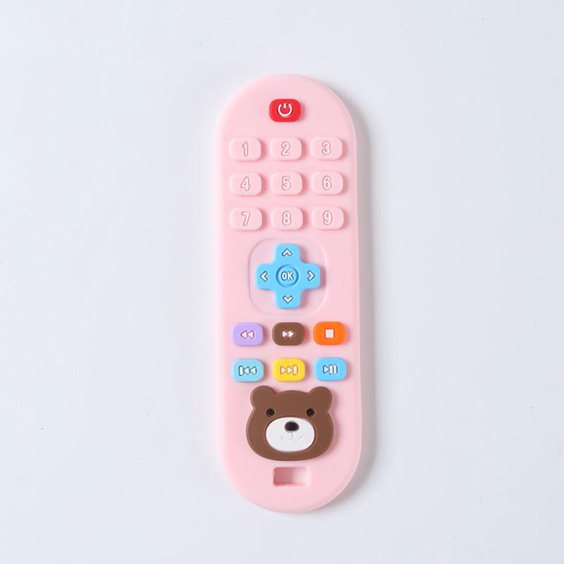 remote control teether children's toys sensory cute cartoon playthings for boys & girls presents