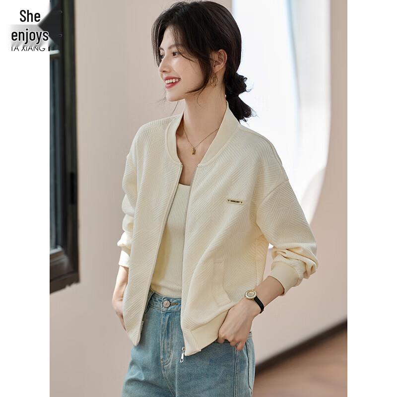 

Women s Short Baseball Jacket L