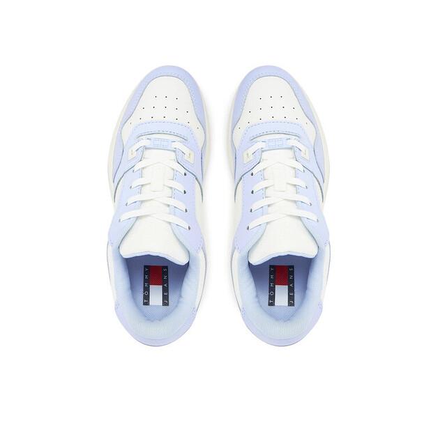 Tommy Jeans кроссовки Tjw Retro Basket Flatform Ess EN0EN02506 голубой