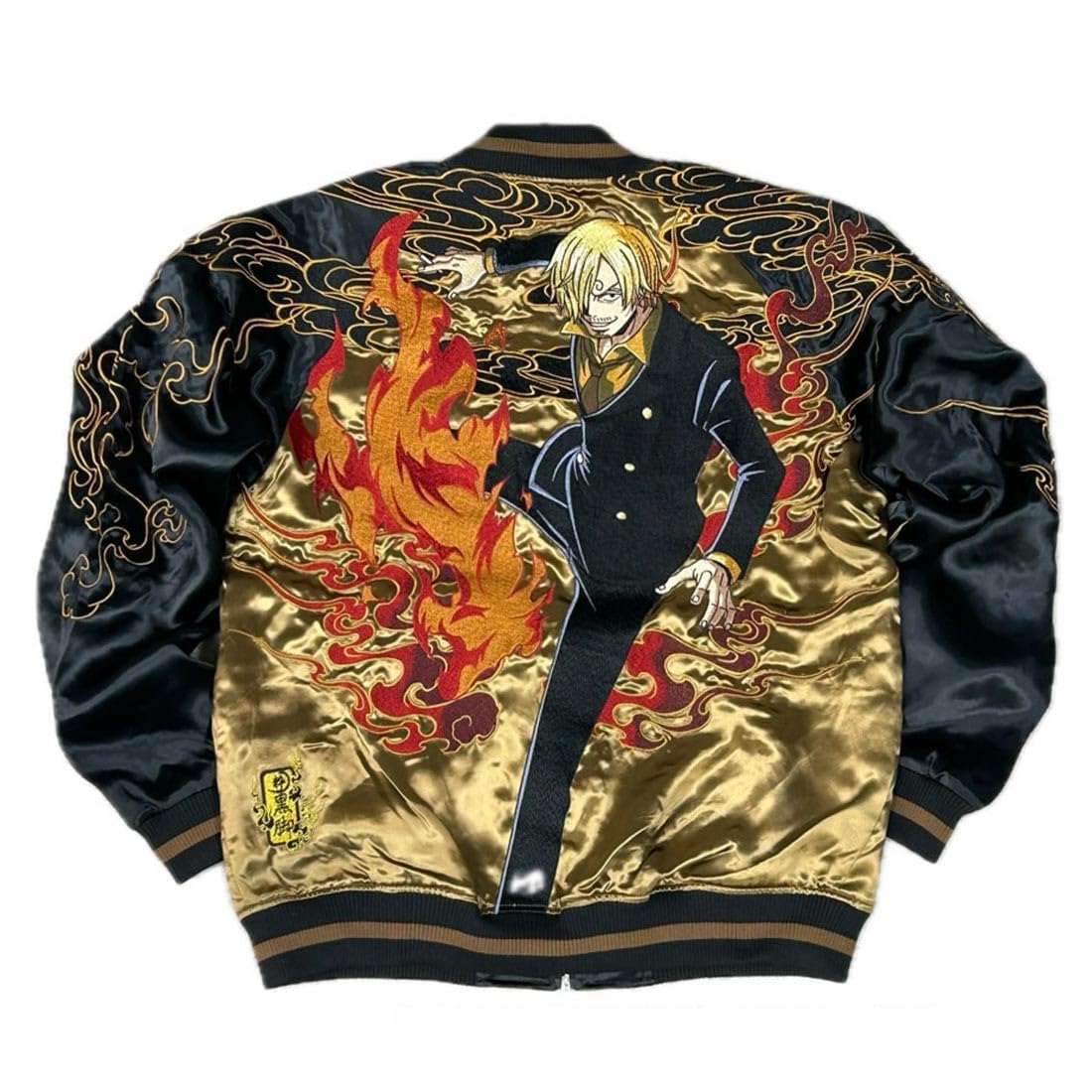 

Переплетена Душа x ONE PIECE One Piece Сукуджан Аніме Товари Санджі Чорна Нога Санджі Двосторонній Диявольський Стиль Ноги Сигарета Чорна Нога Кок Вінсмок Санджі