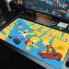 The Simpsons Color Mouse Pad Large Gaming Table Cushion Non-slip Laptop Tablet Big Mousepad XXL Mat Mini PC Playmat With Lock edge