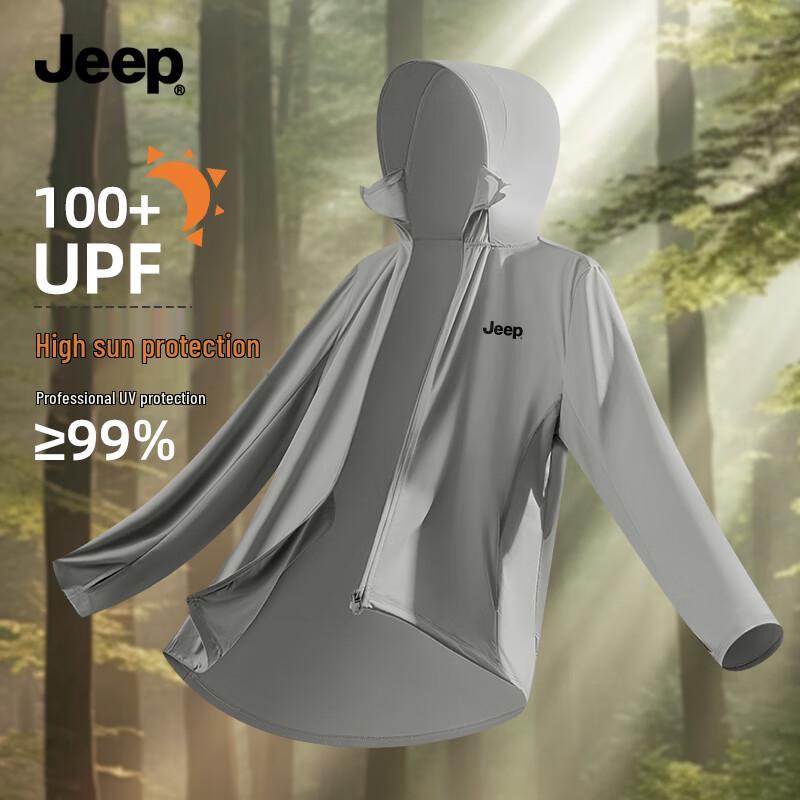 JEEP Men s Hooded UV Protection Jacket M