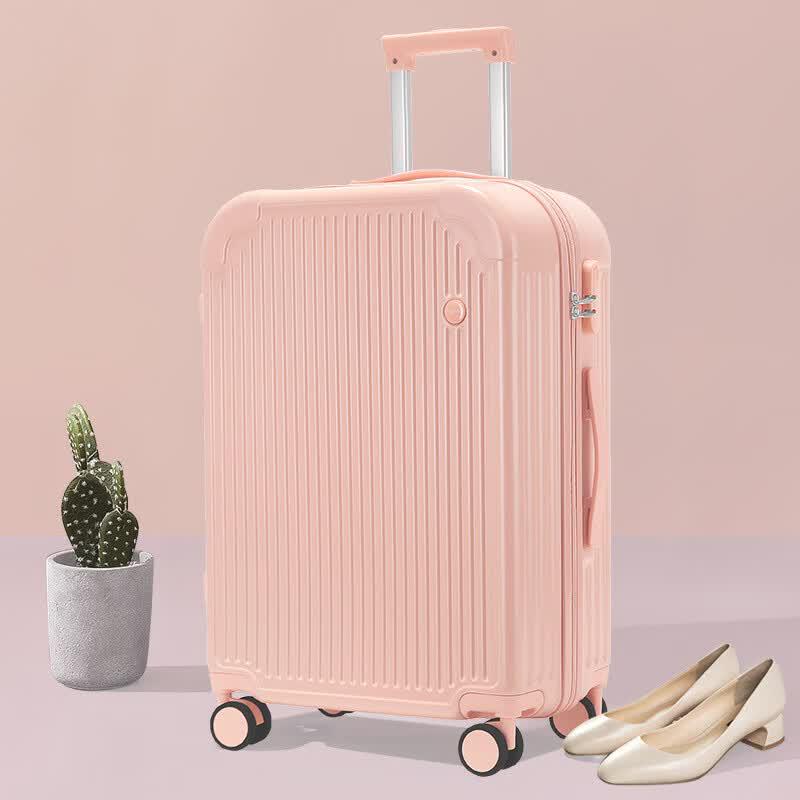 JOURHEY SHI Hardside Spinner Luggage with Password Lock