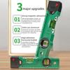High Precision Angle Finder Aluminum Zinc Zinc Alloy Magnetic Level Measuring Ruler  Renovation Work