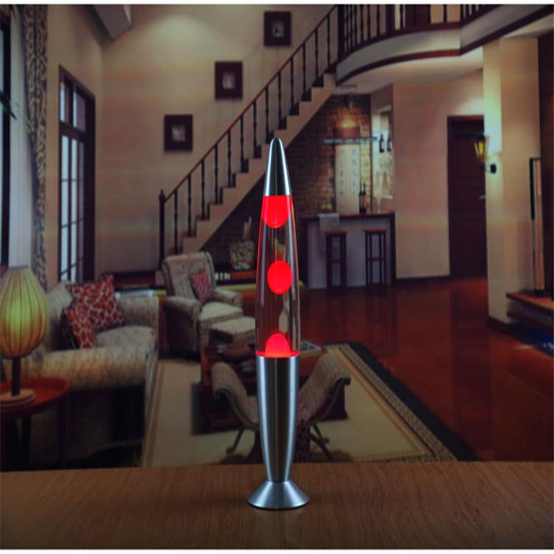 metalen lavalamp wax vulkstijl nachtlampje kwal